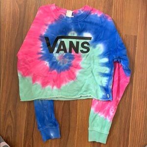 Vans crop sweatshirt